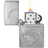 Зажигалка Zippo Brushed Chrome 48788