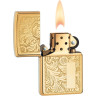 Zippo Venetian 352B — золотая зажигалка